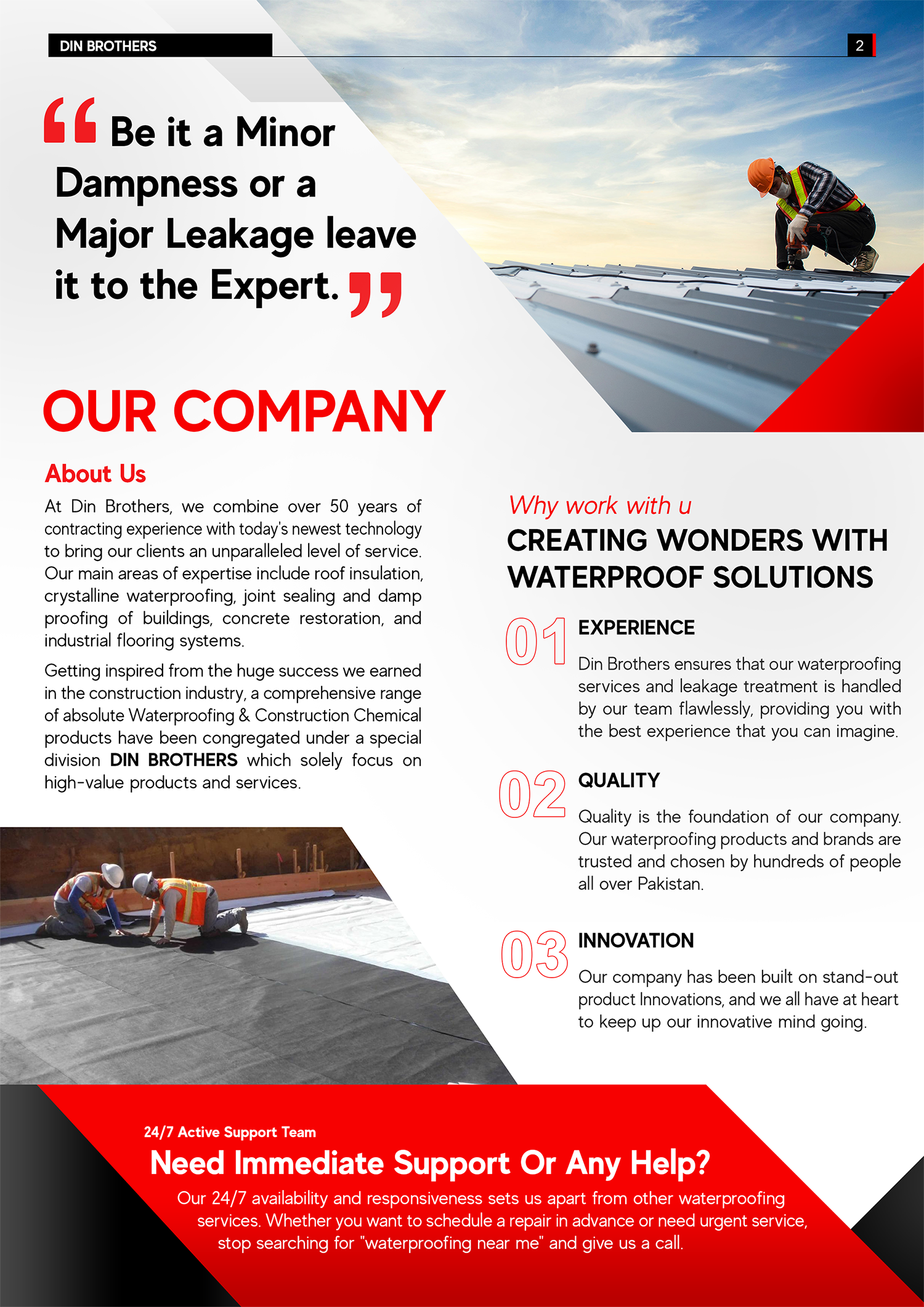 Company Brochure - Page 2