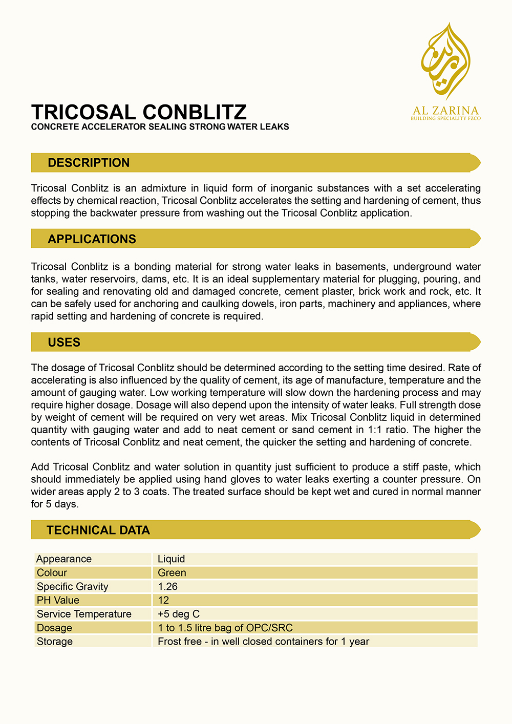 TRICOSAL CONBLITZ